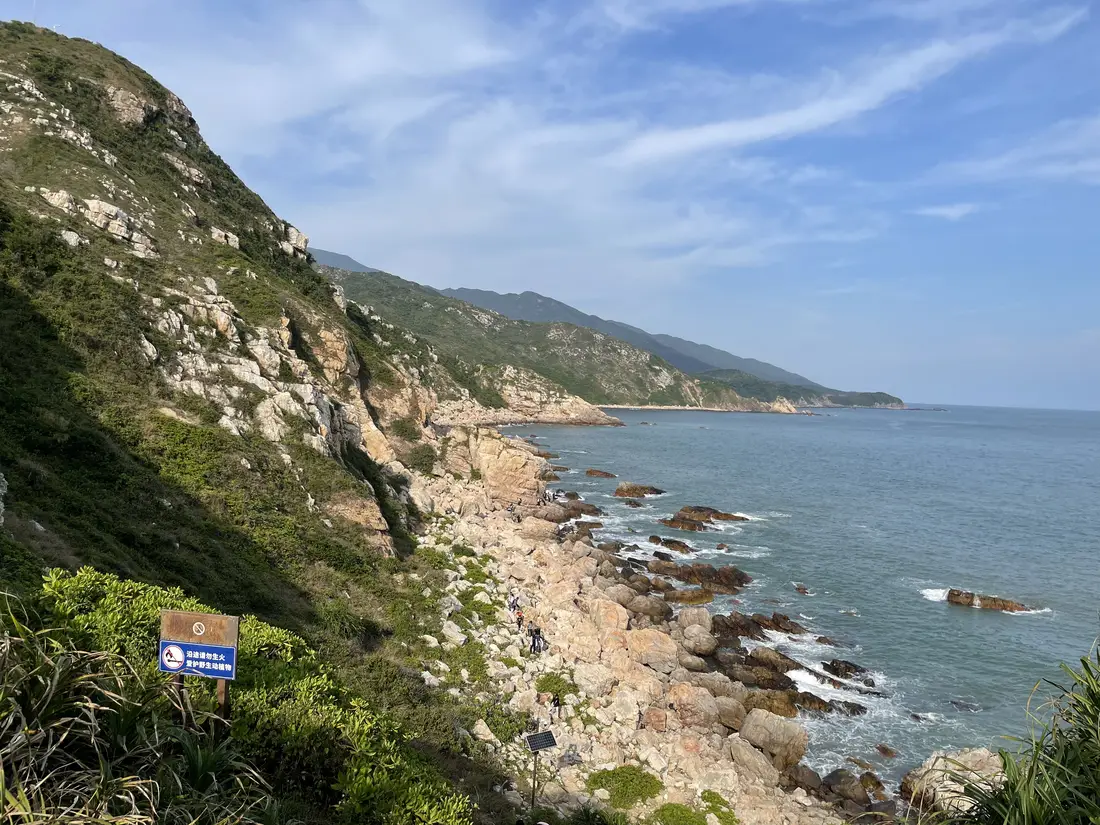 东西涌海岸线