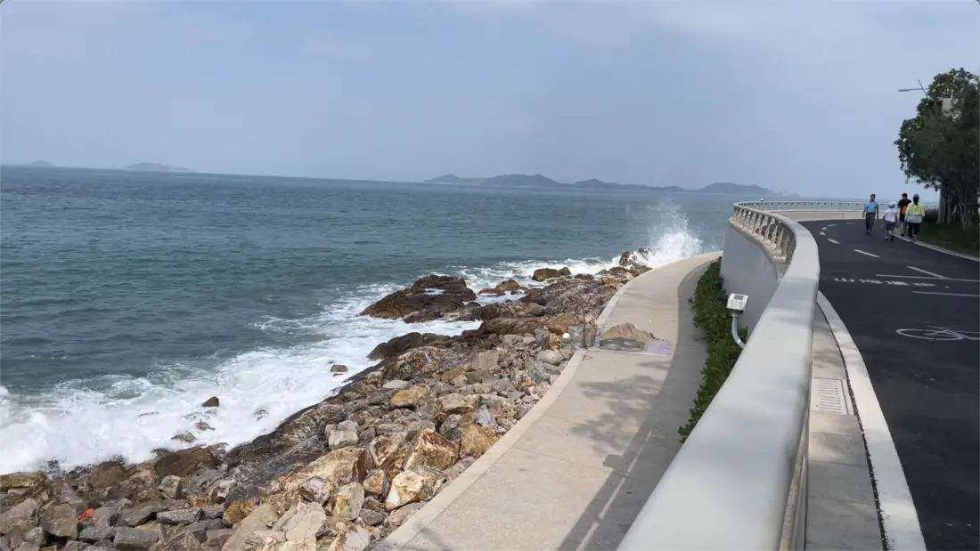 鹿嘴山庄海滨绿道