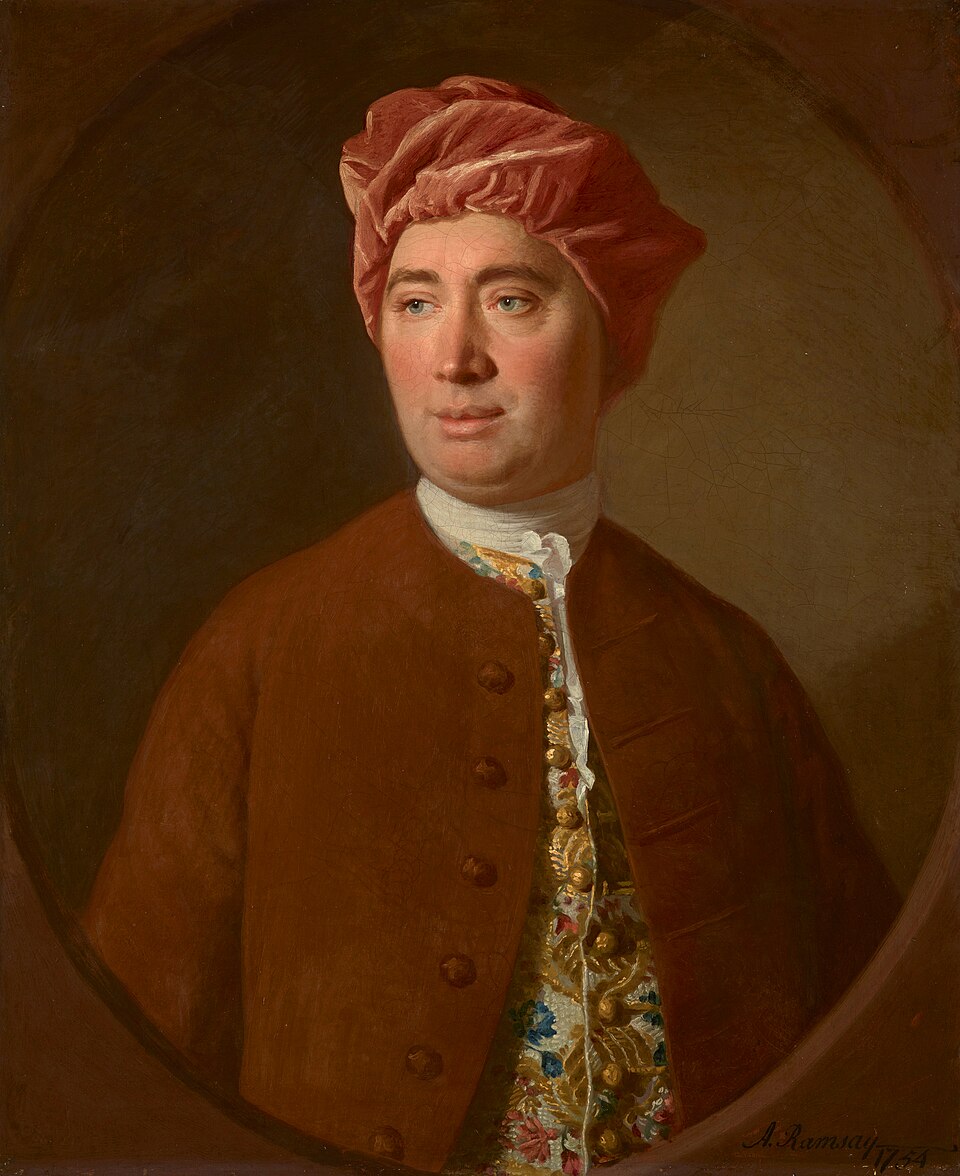 David Hume by Allan Ramsay, 1754