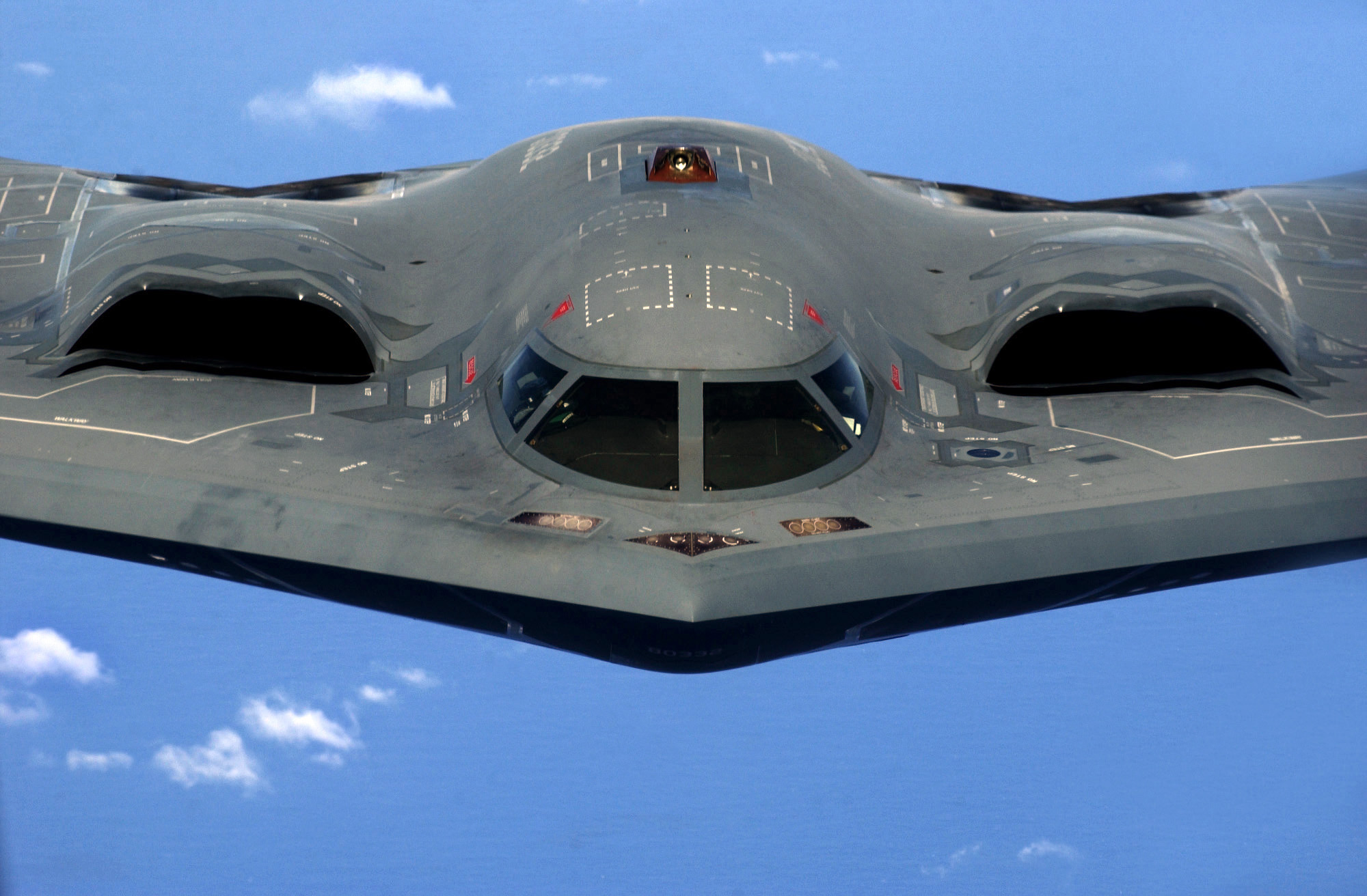 B-2 Spirit stealth bomber in flight
