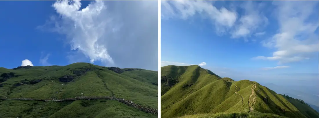 两种不同的山路
